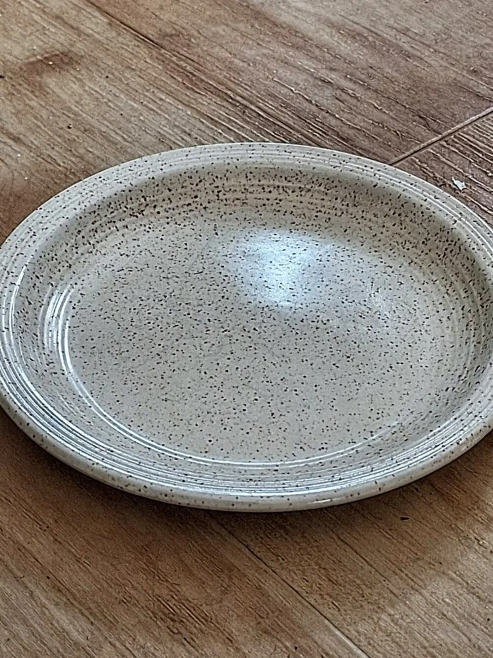 SET (6) Churchill Stonecast Homespun Range Speckled 6 5/8